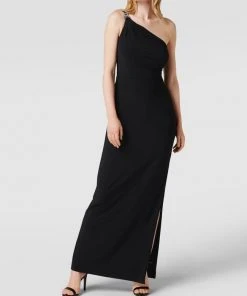 Lauren Ralph Lauren Abendkleid Mit One-Shoulder-Träger 'Modell ELINA' - Schwarz