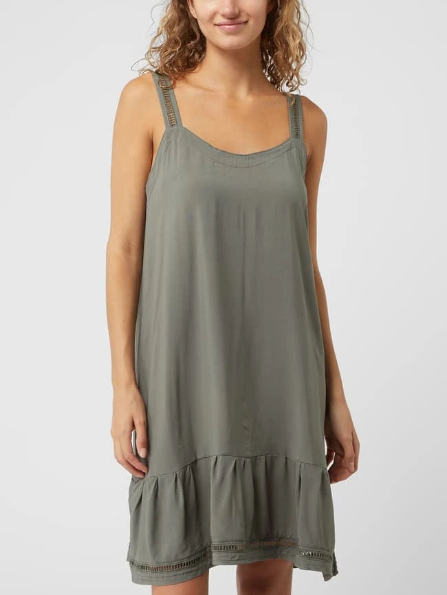 Pinklabel Kleid Mit Lochspitze - Khaki 4 Pinklabel Kleid Mit Lochspitze - Khaki – Bild 4