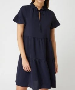 DKNY Kleid Mit Rüschen - Dunkelblau -Vera Wang Shop 6d4l0j2e9t6k4iq78t13gjah8h738ji5akp56ipm8d336ii88p0lah28aoq50k1p8p74edhn6t7l2hai6so3ichm6koj8oj669ij6e9k6srm6ohl6dj38o9oclj3ad326crmcc8