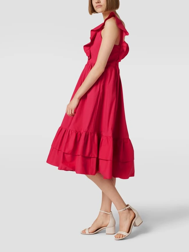 Jake*s Cocktail Cocktailkleid Mit Volantärmel - Pink 4 Jake*s Cocktail Cocktailkleid Mit Volantärmel - Pink – Bild 4