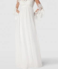 Luxuar Abendkleid Mit Spitzenbesatz - Offwhite -Vera Wang Shop 6h6jigi88d1k8k9g9gr4aki190r3ijhh9oqkqd2l898j0lakahajicii712kaci38d138iqb6grk4ea69t3jcob174rjid1ocoq3iohkckp6ce3671h3aoj46sq36dj468r64co