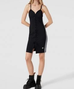 Adidas Originals Sweatkleid Mit Schnürverschluss Modell 'STRAP' - Schwarz