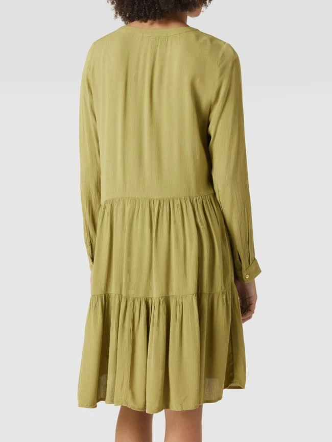 Tom Tailor Langärmeliges Minikleid Aus Viskose - Olivgrün 5 Tom Tailor Langärmeliges Minikleid Aus Viskose - Olivgrün – Bild 5