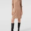 Betty Barclay Knielanges Kleid Mit Umlegekragen - Camel