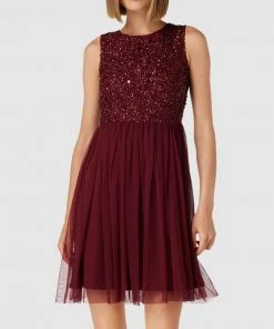 LACE & BEADS Cocktailkleid Mit Paillettenbesatz - Bordeaux Rot -Vera Wang Shop 6osl0ka771b4iiim752lal2k9spk4d21895k4gq39934sha6697j4kijad8kqgig6kqksd1i8l24mjqaa93mco9o75hm4phkc4r3ie1k61hjce336lgm6oj260o32cpi6kqjee8