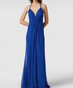 Vera Wang Bride Abendkleid Mit Neckholder Modell 'Elodie' - Royalblau