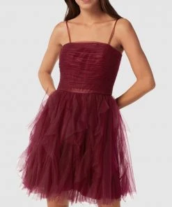 Laona Cocktailkleid Mit Spaghettiträgern - Bordeaux Rot -Vera Wang Shop 6sp58ea39srk4kqd6h4kccq26ko4mka36d34ck1j8595cchh616l0jhh9d5j2kab715l8jhm9cql0kq46go6ac36c5h36chg6gom6e9kclim2e31cgrjip9o61gjae1mccpjgp0