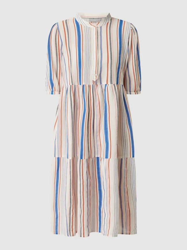 Fransa Kleid Im Stufen-Look Modell 'Fanadja' - Offwhite 2 Fransa Kleid Im Stufen-Look Modell 'Fanadja' - Offwhite – Bild 2