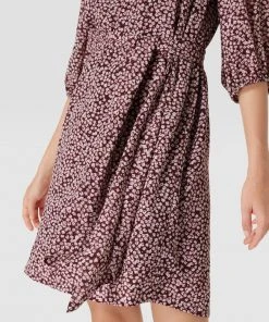 CATWALK JUNKIE Knielanges Kleid Mit Floralem Allover-Muster Modell 'Dawn' - Bordeaux Rot -Vera Wang Shop 71646gi3a8sjeha194q56i1k9orkeki38ssjijhp6164si9lako30ii49h5kgla6agq3ahiba4q3ak2ia8o30opg6gsjepb66orm6cpk6spjaoj66tij0p9o61j6cchh64qj6d0