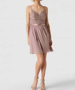 Laona Cocktailkleid Mit Pailletten Und Zierperlen - Mauve