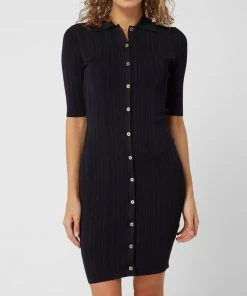 Marciano Guess Strickkleid Mit Rippenstruktur Modell 'Angele' - Dunkelblau -Vera Wang Shop 74s4scpjacq4eda2a8skqdi96t5kok257514eki39la34dak85a4mhik8t15ac1kad7laiab6d5jad1h953jeo9p6ph3gc336hgmcd9kccqm2o9i74qj2o9h6koj2dj264p6ac8