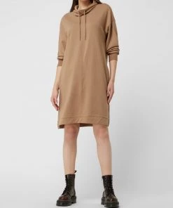 Fransa Kleid Mit überschnittenen Schultern Modell 'Samona' - Camel