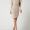 Christian Berg Cocktail Cocktailkleid Mit Pailletten - Metallic Beige