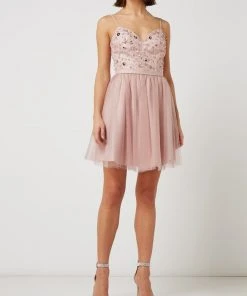 Laona Cocktailkleid Mit Pailletten - Rosé