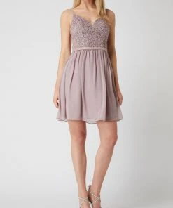 Laona Cocktailkleid Mit Pailletten Und Perlen - Mauve