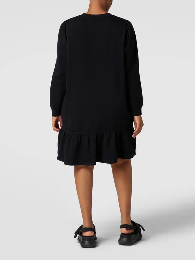 Lauren Ralph Lauren Curve PLUS SIZE Knielanges Kleid Mit Volants Modell 'Zoaltin' - Schwarz 5 Lauren Ralph Lauren Curve PLUS SIZE Knielanges Kleid Mit Volants Modell 'Zoaltin' - Schwarz – Bild 5