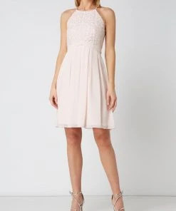 Jake*s Cocktail Cocktailkleid Aus Zartem Chiffon - Hellrosa Meliert