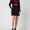 Love Moschino Sweatkleid Mit Pailletten - Schwarz