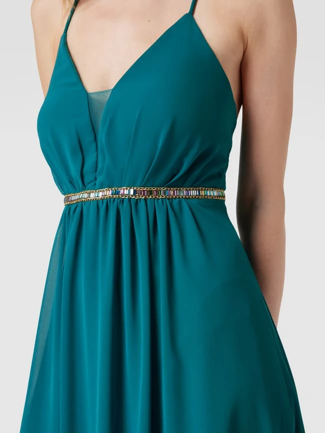 Jake*s Cocktail Cocktailkleid Mit Ziersteinbesatz - Smaragdgrün 3 Jake*s Cocktail Cocktailkleid Mit Ziersteinbesatz - Smaragdgrün – Bild 3