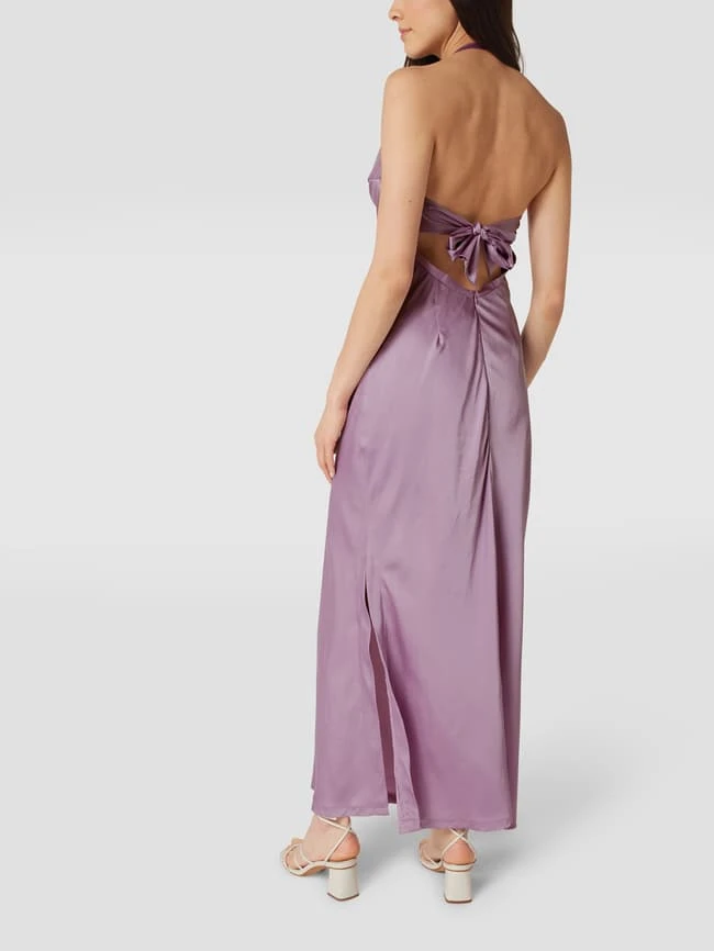 Paradi Abendkleid Mit Wasserfall-Ausschnitt - Flieder 5 Paradi Abendkleid Mit Wasserfall-Ausschnitt - Flieder – Bild 5