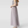 LACE & BEADS Abendkleid Mit Paillettenbesatz - Flieder