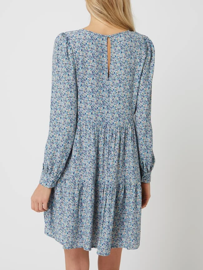 Only Kleid Aus Viskose Modell 'Emilia' - Bleu 5 Only Kleid Aus Viskose Modell 'Emilia' - Bleu – Bild 5