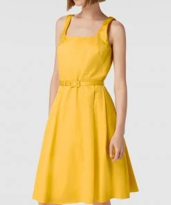 Lauren Ralph Lauren Cocktailkleid Mit Stoffgürtel Modell 'Havram' - Gelb -Vera Wang Shop 8spkqlig9984ih2j6so4gj2c9grl6c2f89b3gc1n8h438ipn6t34sh259oq5ceai9pakahak8l2kuchm64o36chh6cs62chl61hjip1k60qm2e9lcdij0c326cqjcd9h6sp38d0