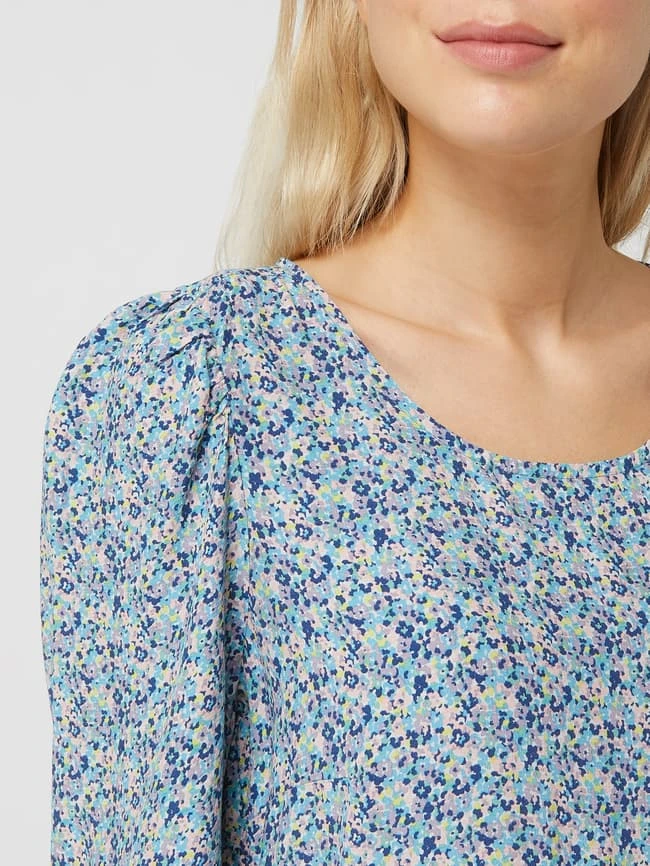 Only Kleid Aus Viskose Modell 'Emilia' - Bleu 3 Only Kleid Aus Viskose Modell 'Emilia' - Bleu – Bild 3