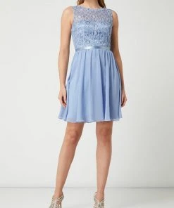 Laona Cocktailkleid Mit Spitze Und Chiffon - Lavendel