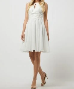 Luxuar Brautkleid Aus Chiffon - Offwhite