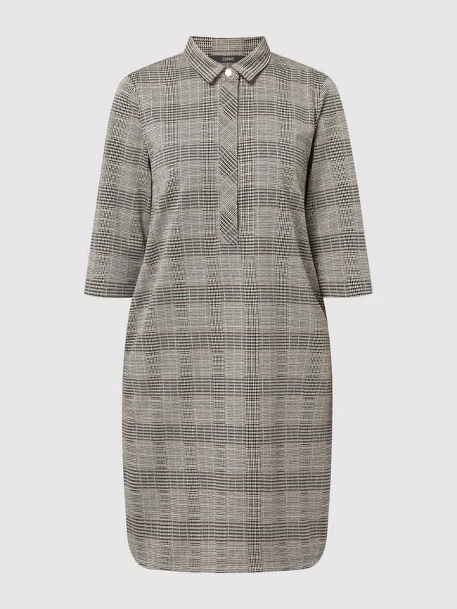 Esprit Collection Kleid Mit Glencheck-Muster - Hellgrau 2 Esprit Collection Kleid Mit Glencheck-Muster - Hellgrau – Bild 2
