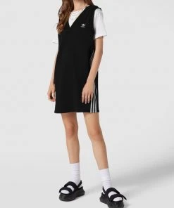 Adidas Originals Minikleid Mit Label-Details - Schwarz