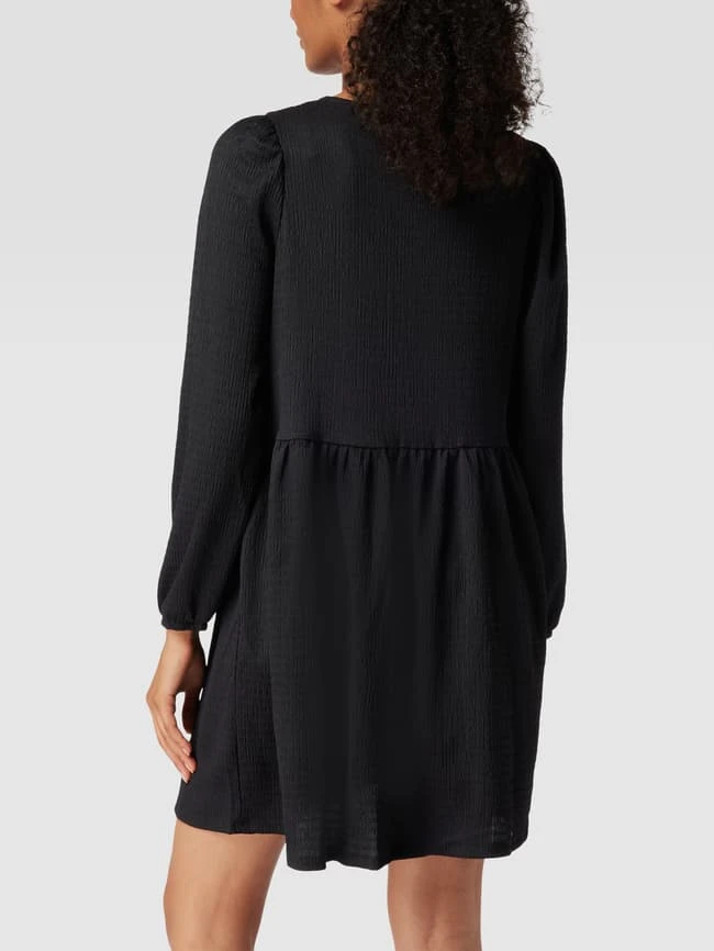 Vila Minikleid Mit Allover-Muster Modell 'Vicaia' - Schwarz 5 Vila Minikleid Mit Allover-Muster Modell 'Vicaia' - Schwarz – Bild 5