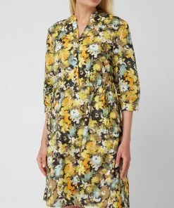 S.Oliver RED LABEL Kleid Mit Floralem Muster - Schwarz -Vera Wang Shop 94skih1l957jak1h698l6k1j952j6cqf6h456l2l6114qiq38p530l9i6t742cqf916j2c1n71142j9map3jed1i6cs3ic1n64p3ge9k70qjaob66ph6ae36cpj3icj268o66do