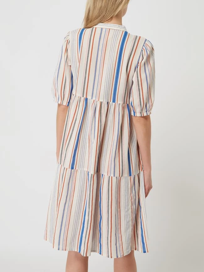 Fransa Kleid Im Stufen-Look Modell 'Fanadja' - Offwhite 5 Fransa Kleid Im Stufen-Look Modell 'Fanadja' - Offwhite – Bild 5