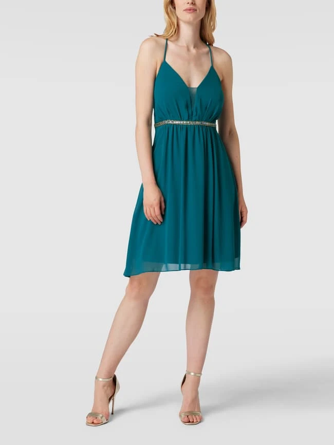 Jake*s Cocktail Cocktailkleid Mit Ziersteinbesatz - Smaragdgrün 1 Jake*s Cocktail Cocktailkleid Mit Ziersteinbesatz - Smaragdgrün