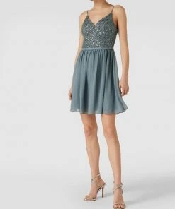 Laona Cocktailkleid Mit Pailletten Und Zierperlen - Schilf