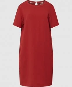 BOSS Etuikleid Mit Seitlichen Eingrifftaschen Modell 'DAGANA' - Rostrot