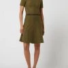 Karl Lagerfeld Strickkleid Mit Logos - Khaki