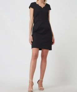 Montego Kleid Mit Stretch-Anteil - Marineblau