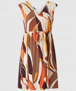 Comma Kleid Mit Grafischem Muster - Orange -Vera Wang Shop 9da4ik218t2k4h1n98q5cgi2ah5jilab910kadhoad942di9856j6ipkal9jgh2h7593ida1a584gc2m94o34ohmcgpm8e9gcko3ap1k70oj8ohl74q6ad35coojachhcksjidg