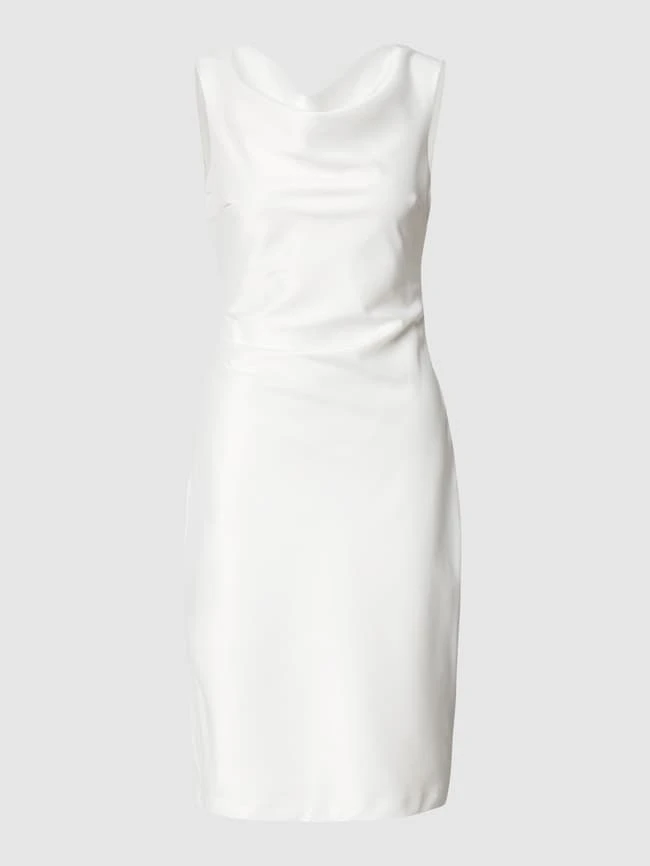 Paradi Cocktailkleid Mit Wasserfall-Ausschnitt - Offwhite 2 Paradi Cocktailkleid Mit Wasserfall-Ausschnitt - Offwhite – Bild 2