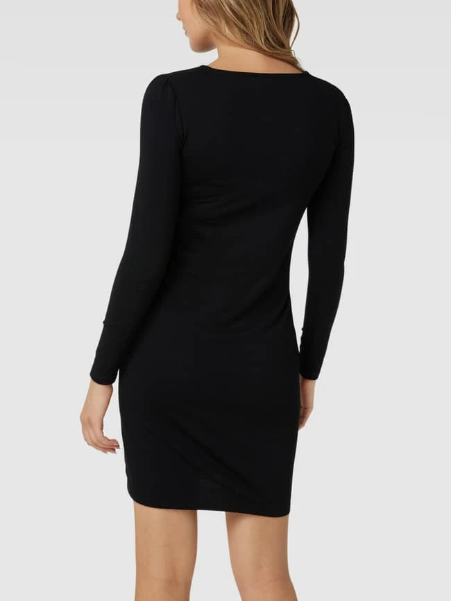 Mamalicious Umstands-Kleid Mit Drapierung - Schwarz 5 Mamalicious Umstands-Kleid Mit Drapierung - Schwarz – Bild 5