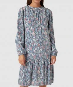 Esprit Knielanges Kleid Aus Viskose-Mix Mit Allover-Muster - Marineblau -Vera Wang Shop 9h73agil65638kqda16jajqb6d1l6la5ah64ac2e6pal4eaa65658kql8l938khn8d54ahpi6krl6ca28co3ie326pj6cohpc5gjio9k6osmcohk74pjedj3ccr38dr46gr38cg