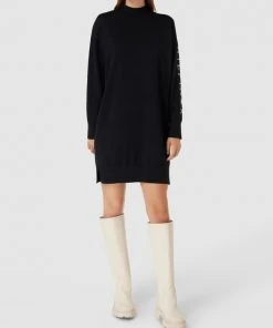 Tommy Hilfiger Minikleid Mit Label-Details - Marineblau