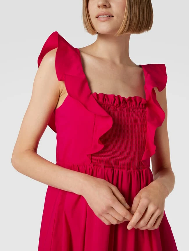 Jake*s Cocktail Cocktailkleid Mit Volantärmel - Pink 3 Jake*s Cocktail Cocktailkleid Mit Volantärmel - Pink – Bild 3