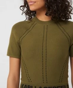 Karl Lagerfeld Strickkleid Mit Logos - Khaki -Vera Wang Shop 9l93gcqj64o58la26d356h1g8h654k9ma183gli39pa50ca48l1jekia9t254c2d611j8e2e8cq4ok2k713jcdhg6lij8eb5ckqmad1k64r6coj46grj0e3665gmccr174om8e8