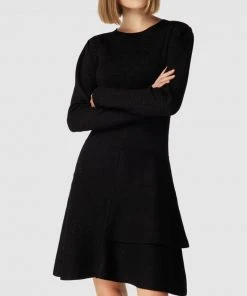 BOSS Kleid Mit Geripptem Rundhalsausschnitt Modell 'Faribella' - Schwarz -Vera Wang Shop 9oolclak714k4ka6acr4mda7a5730iaead54mcqe712j8jih8p8l2kie68r56dada13k6hpo711j0j2664o68phlc5i66d9l6tim6e9kc9i3ieb5clj68e9pcli66oj5cgr32dg