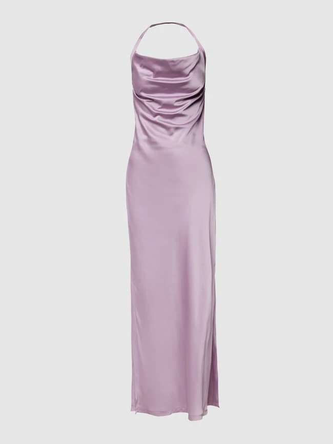 Paradi Abendkleid Mit Wasserfall-Ausschnitt - Flieder 2 Paradi Abendkleid Mit Wasserfall-Ausschnitt - Flieder – Bild 2