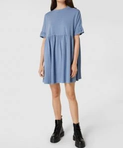 Jake*s Casual Minikleid Im Oversized-Look - Ozean Blau